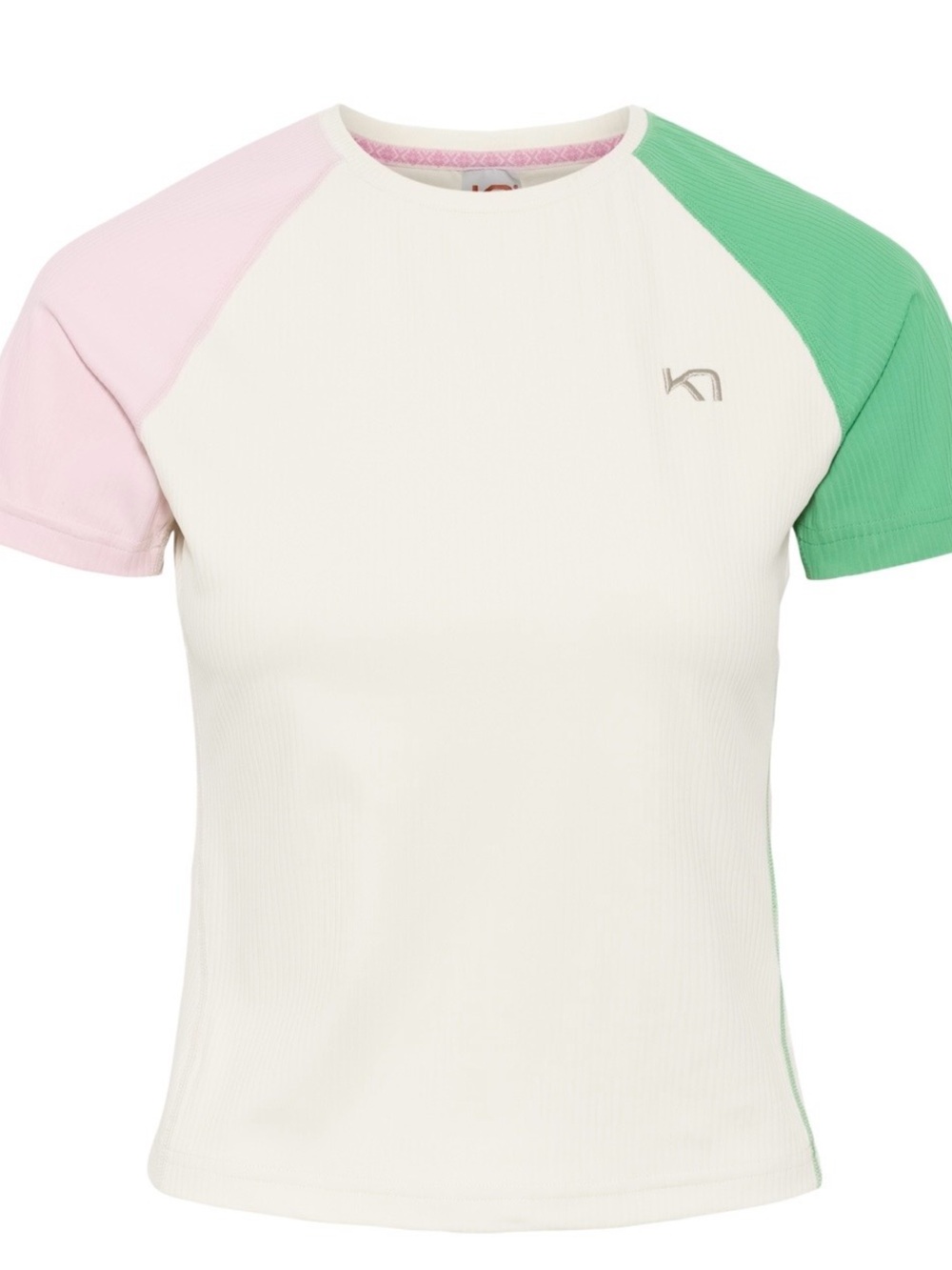 NWT Kari Traa Linnea Tee Women’s Size S Ribbed  Athletic Shirt Bjerk